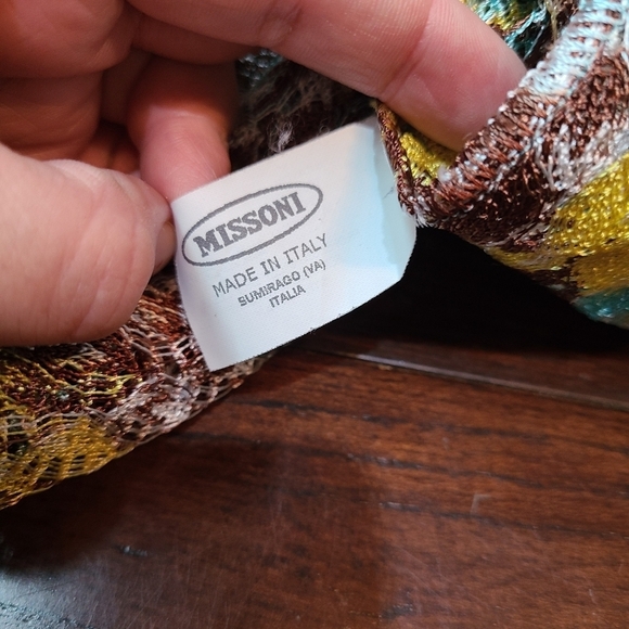 Asymmetrical Missoni Mare Dress 100% Rayon  Size Small to Large - Picture 10 of 16